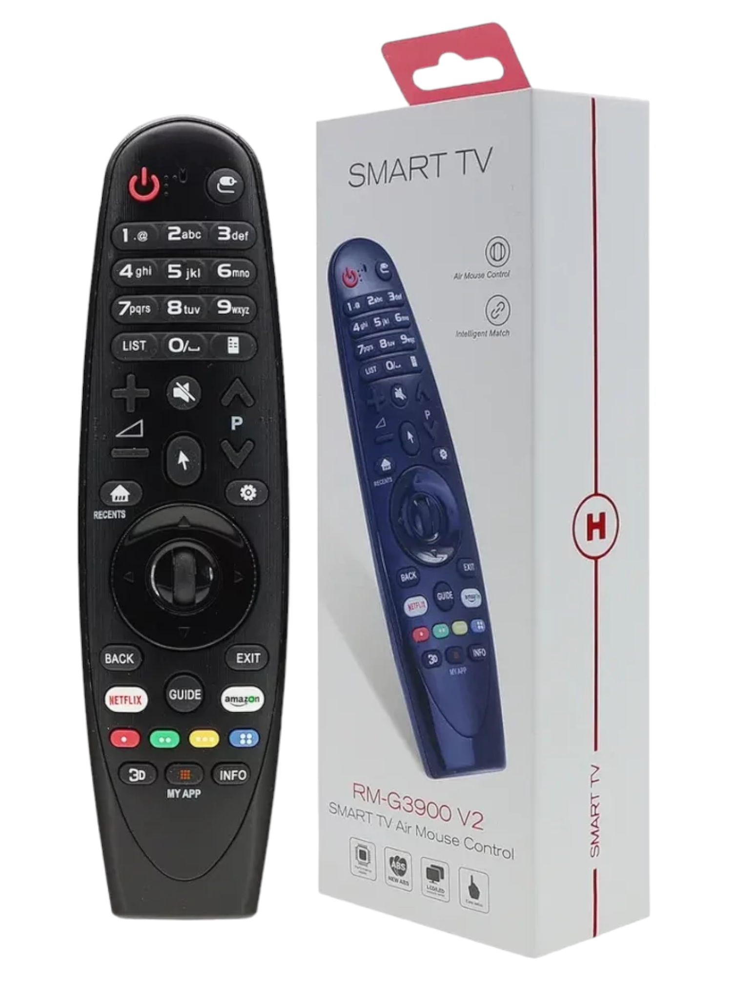 Пульт для ТВ LG универсальный Magic Motion Netflix MR18B RM-G3900