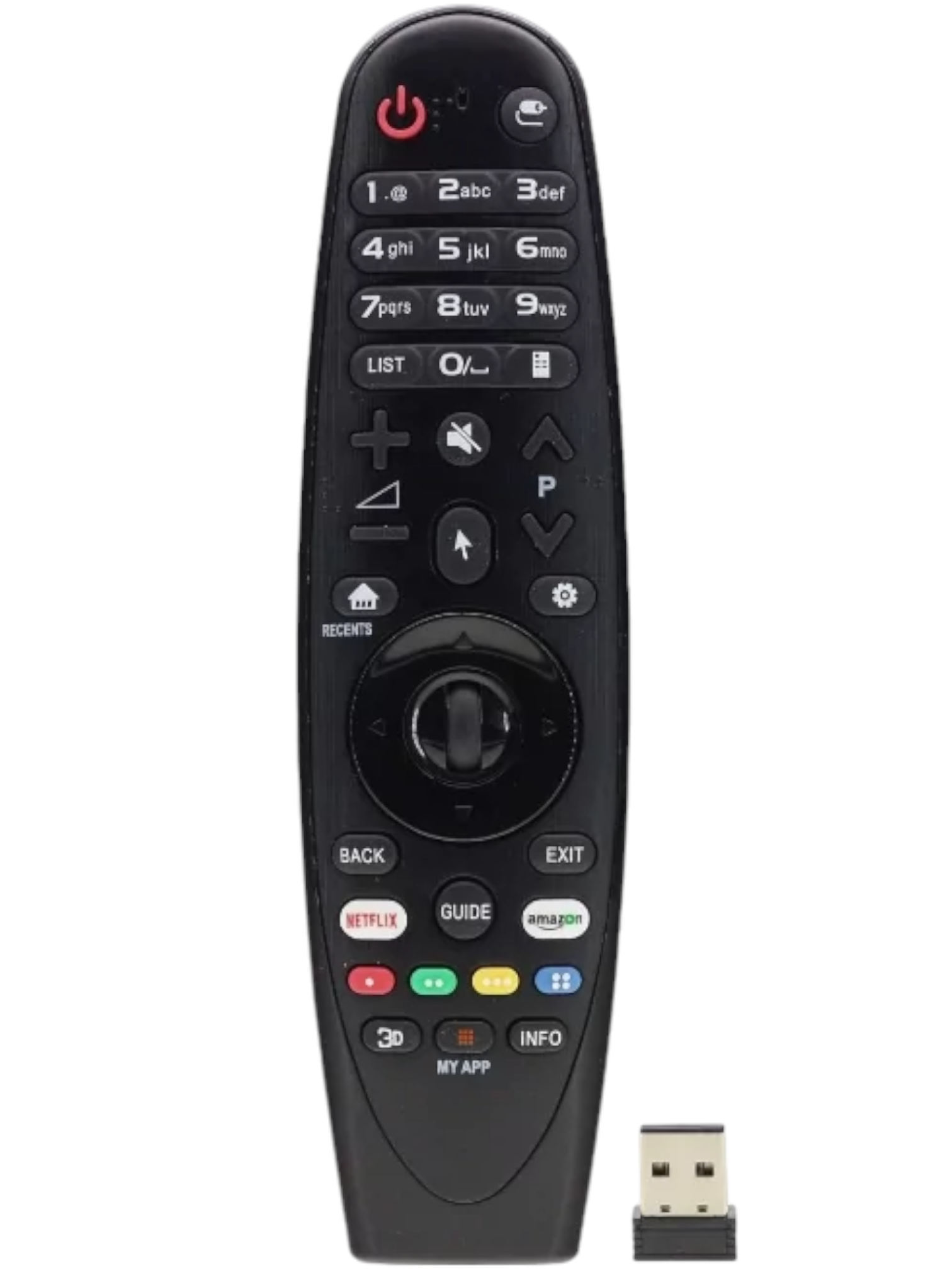 Пульт для ТВ LG универсальный Magic Motion Netflix MR18B RM-G3900