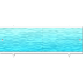 Экран для ванны «Метакам» Универсал Кварт 1.48, аква