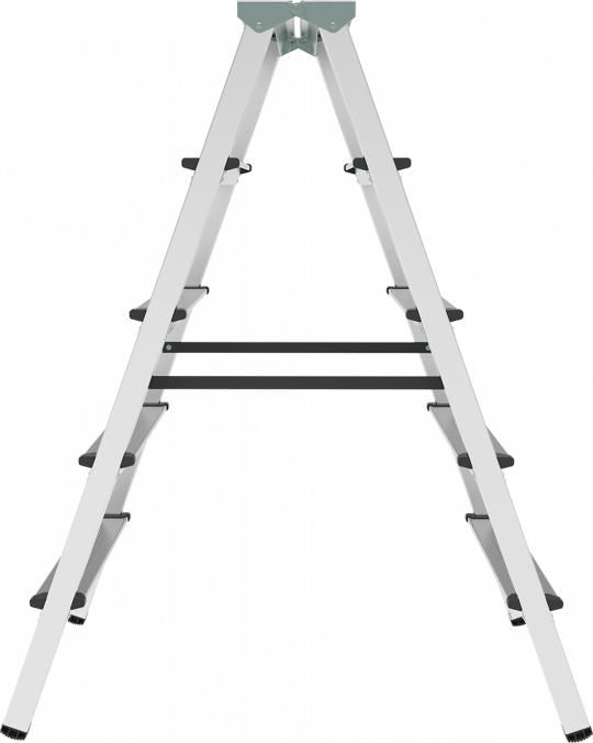 Стремянка Новая высота, алюминиевая, 2x5 ступени, NV112