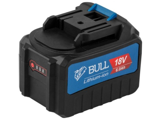 Аккумулятор BULL AK 6001 (18 В, 6 А*ч, Li-ion) Артикул: 0329178