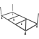 Каркас для ванны «Cersanit» Santana 170, K-RW-SANTANA-170n