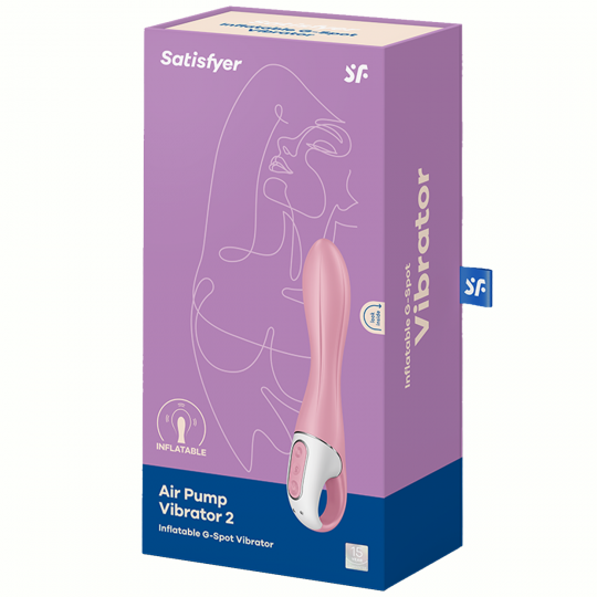 Расширяющийся вибратор Satisfyer Air Pump Vibrator 2