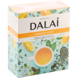 Чай зеленый «Dalai» Orange Mint, 90х1.8 г