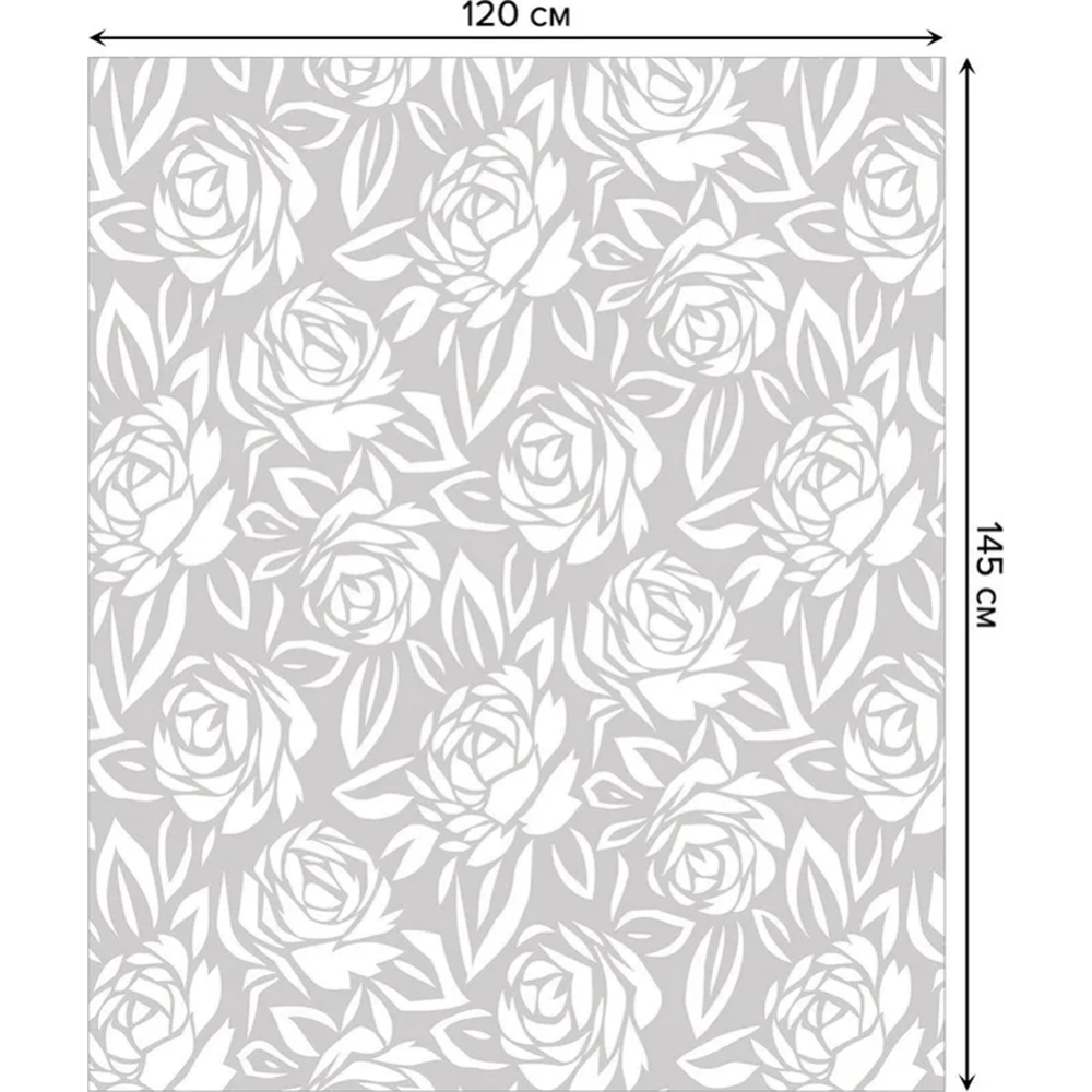 Скатерть «JoyArty» Розы цветут, tcox_13568, 120x145 см