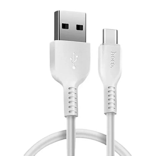 Кабель HOCO X20 USB-A - Type-C 3A 2m белый