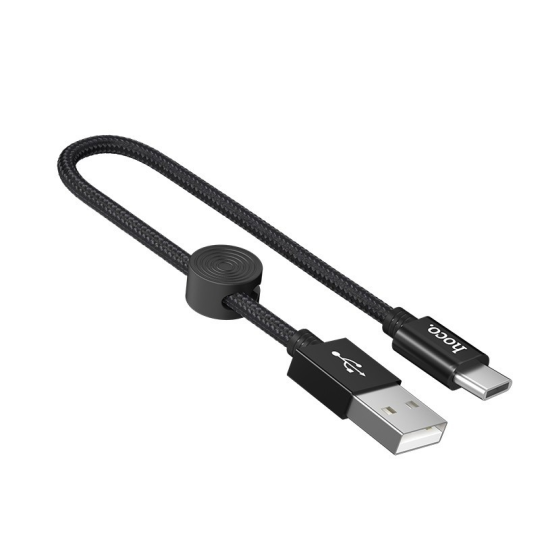 Кабель HOCO X35 USB-A - Type-C 3A 0.25m черный