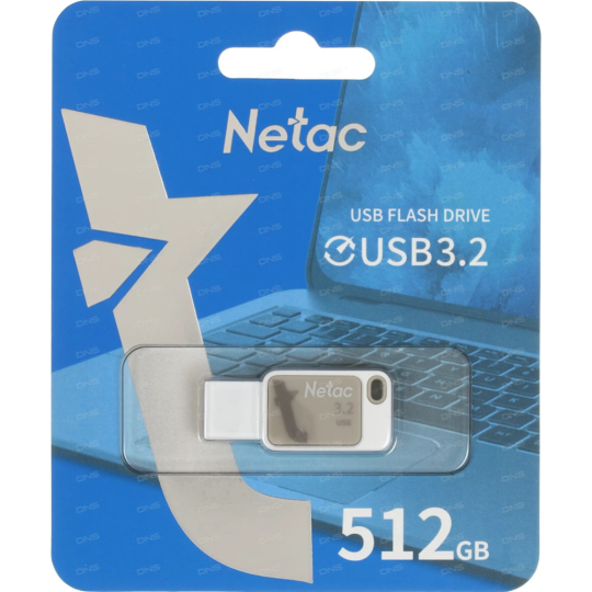 USB-накопитель «Netac» UA31, NT03UA31N-512G-32YE