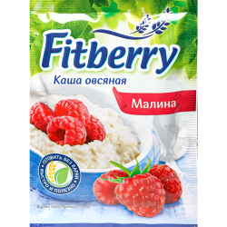 Каша ов­ся­ная «Fitberry» с ма­ли­ной, 35 г