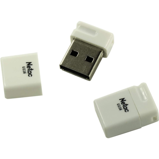 USB-накопитель «Netac» U116 mini, NT03U116N-064G-20WH