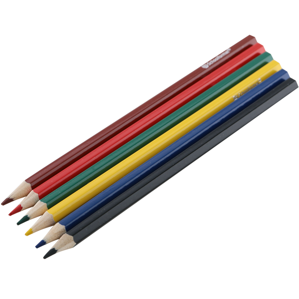 Набор цветных карандашей «Schoolformat» Smart dino, КЦ06-СД, 6 цветов