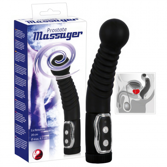 Стимулятор простаты с ротацией Prostate Massager