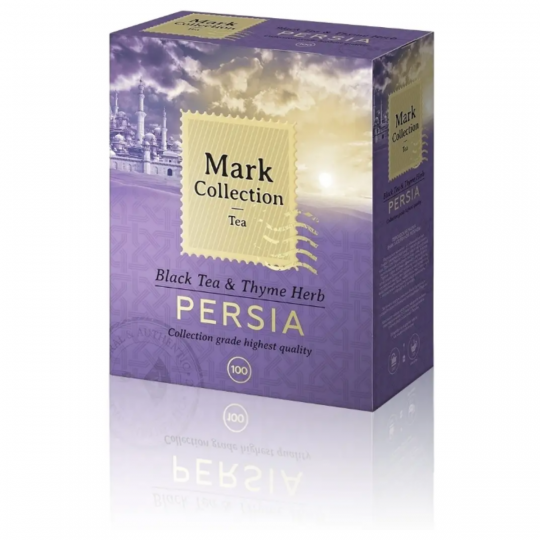 Чай в пакетиках черный Mark Collection PERSIA, 100пак.*2гр.