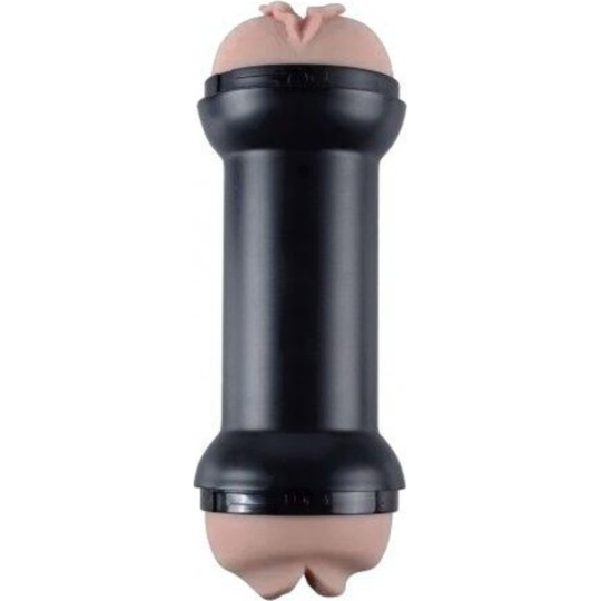 Мастурбатор для пениса «LoveToy» Training Master Double Side Stroker Mouth and Pussy, LV250002