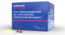 Биологически активная добавка к пище ОРТОМОЛ/ORTHOMOL® Arthro plus для суставов (порошки+капсулы) № 30