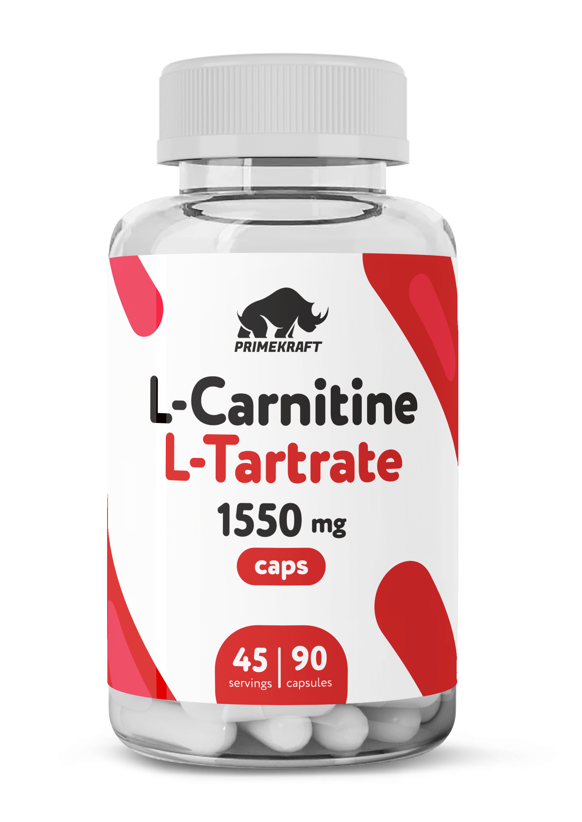 L-Carnitine L-Tartrate Prime Kraft (90 капс)