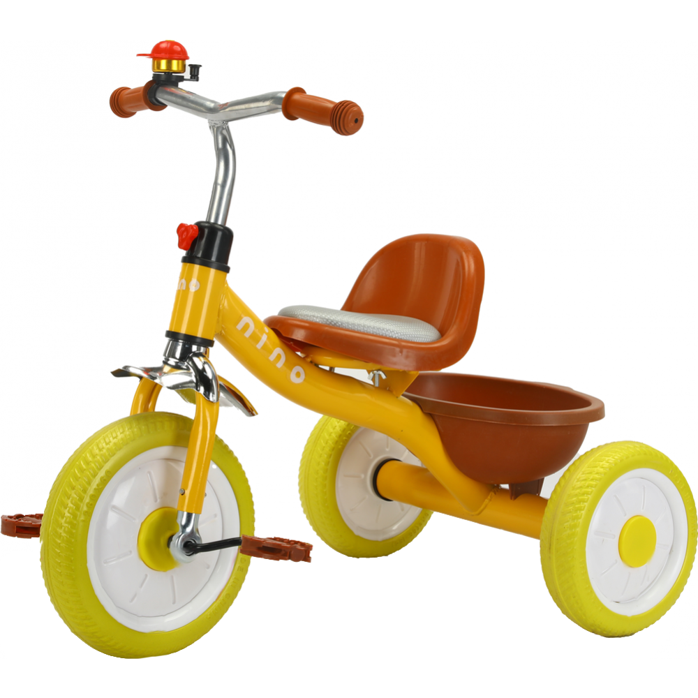 Трехколесный велосипед «NINO» Funny, желтый