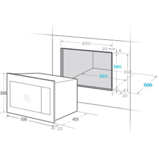 Микроволновая печь «Midea» TG925B8D-WH