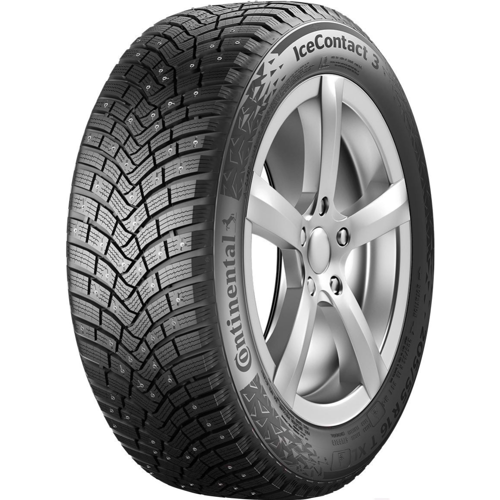 Зимняя шина «Continental» IceContact 3 185/60R15 88T, шипы