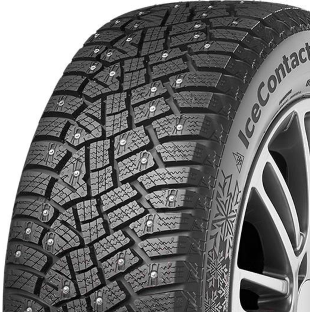 Зимняя шина «Continental» IceContact 3 185/60R15 88T, шипы