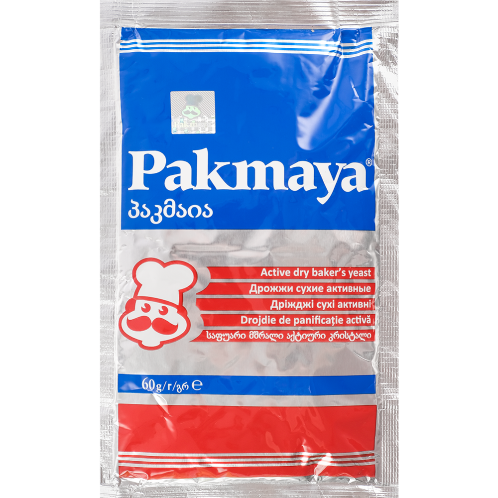Дрожжи «Pakmaya» сухие, быст­ро­дей­ству­ю­щие, 60 г