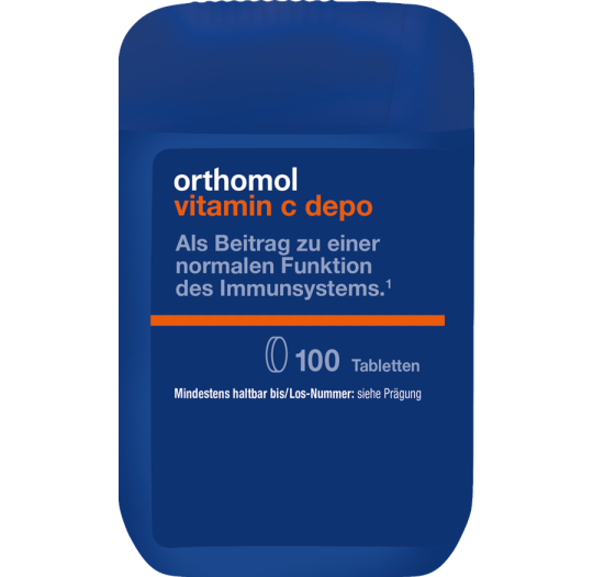 Биологически активная добавка к пище ОРТОМОЛ/ORTHOMOL® Vitamin C depo № 100