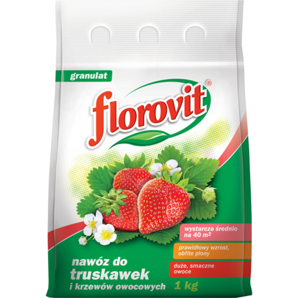 Удобрение «Florovit» для клубники и земляники гранулированное, 1 кг
