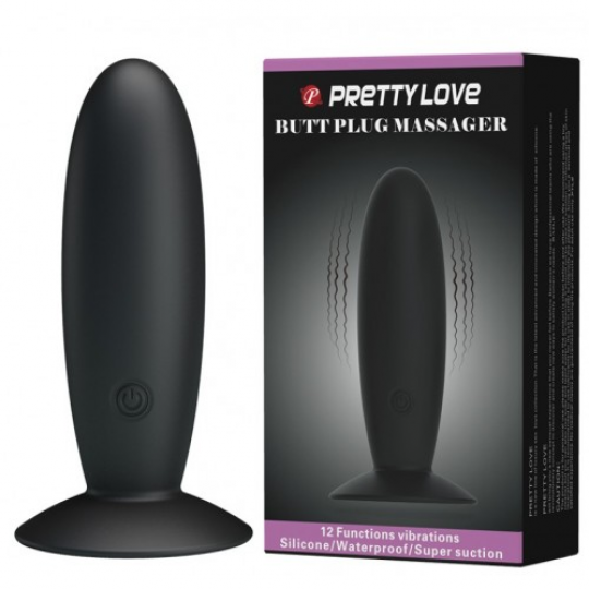 Анальная пробка с вибрацией Butt Plug Massager