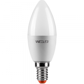 Лампа све­то­ди­од­ная «Wolta» LX C37, 8Вт, 640лм, Е14, 3000К