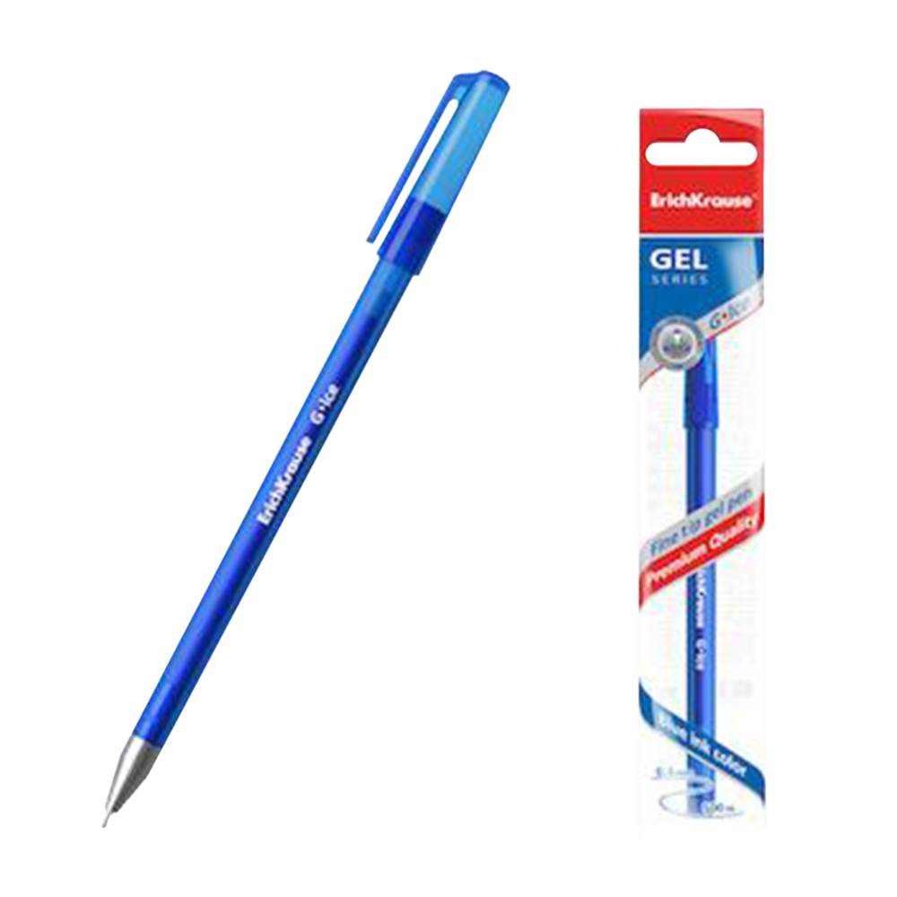 Ручка гелевая «Erich Krause» G-Iсe, синий