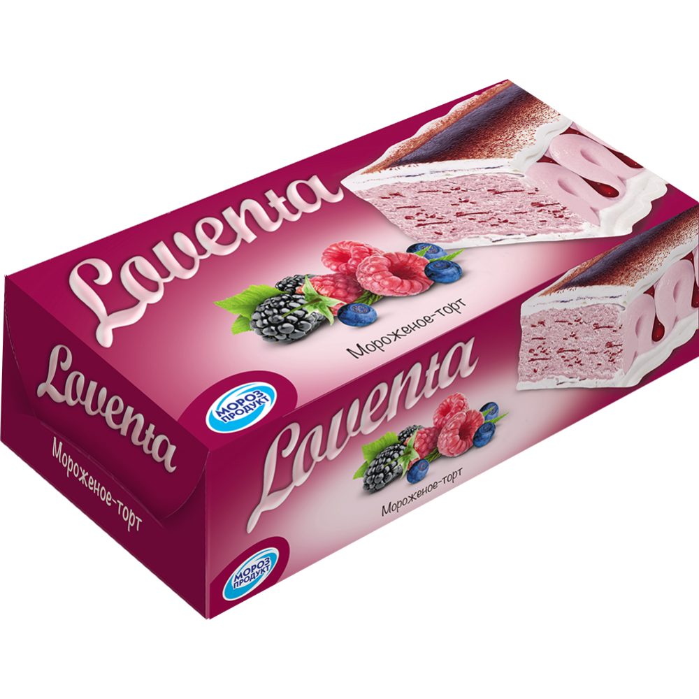 Торт-мороженое «Loventa» 12%, 500 г #0