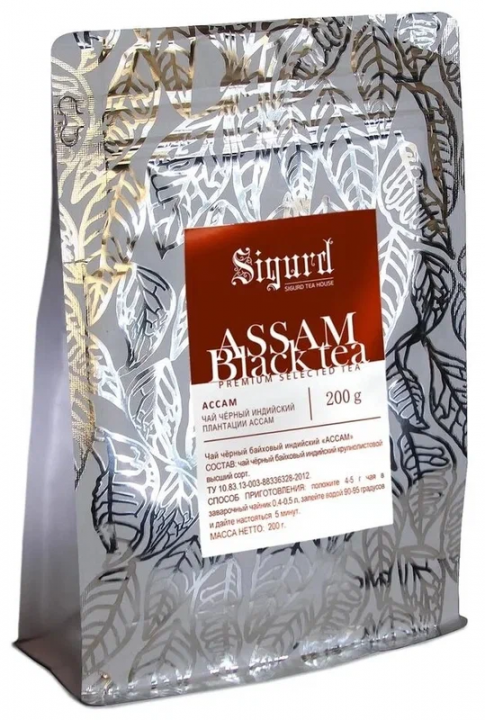 Чай SIGURD BLACK ASSAM 200гр