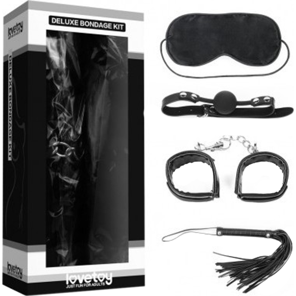 БДСМ-набор «LoveToy» Deluxe Bondage Kit, SM1008Black купить в Минске:  недорого, в рассрочку в интернет-магазине Емолл бай