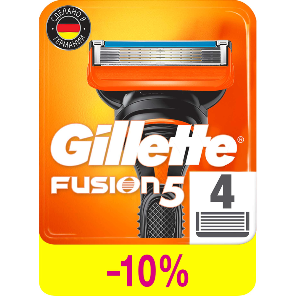 Сменные кассеты «Gillette» для бритвы Fusion, 4 шт #0