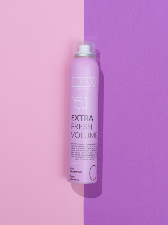 Cухой шампунь 15 в 1 (Extra Fresh Volume dry shampoo) серии «DEW PROFESSIONAL»