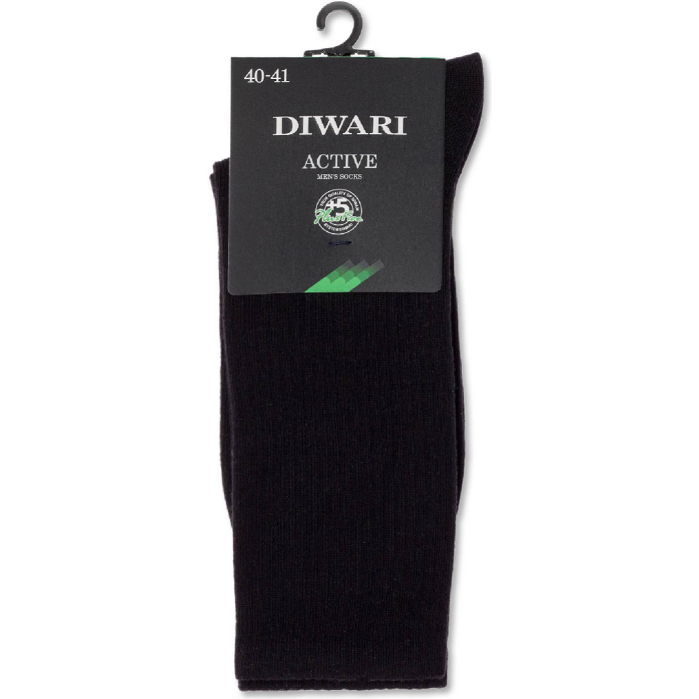 Носки мужские «DiWaRi» Active, 000, черный, размер 25