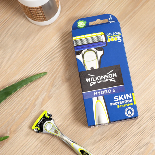 Бритва / станок для бритья муж­ской Wilkinson Sword / Schick Hydro 5 Sensitive с 1 кас­се­той