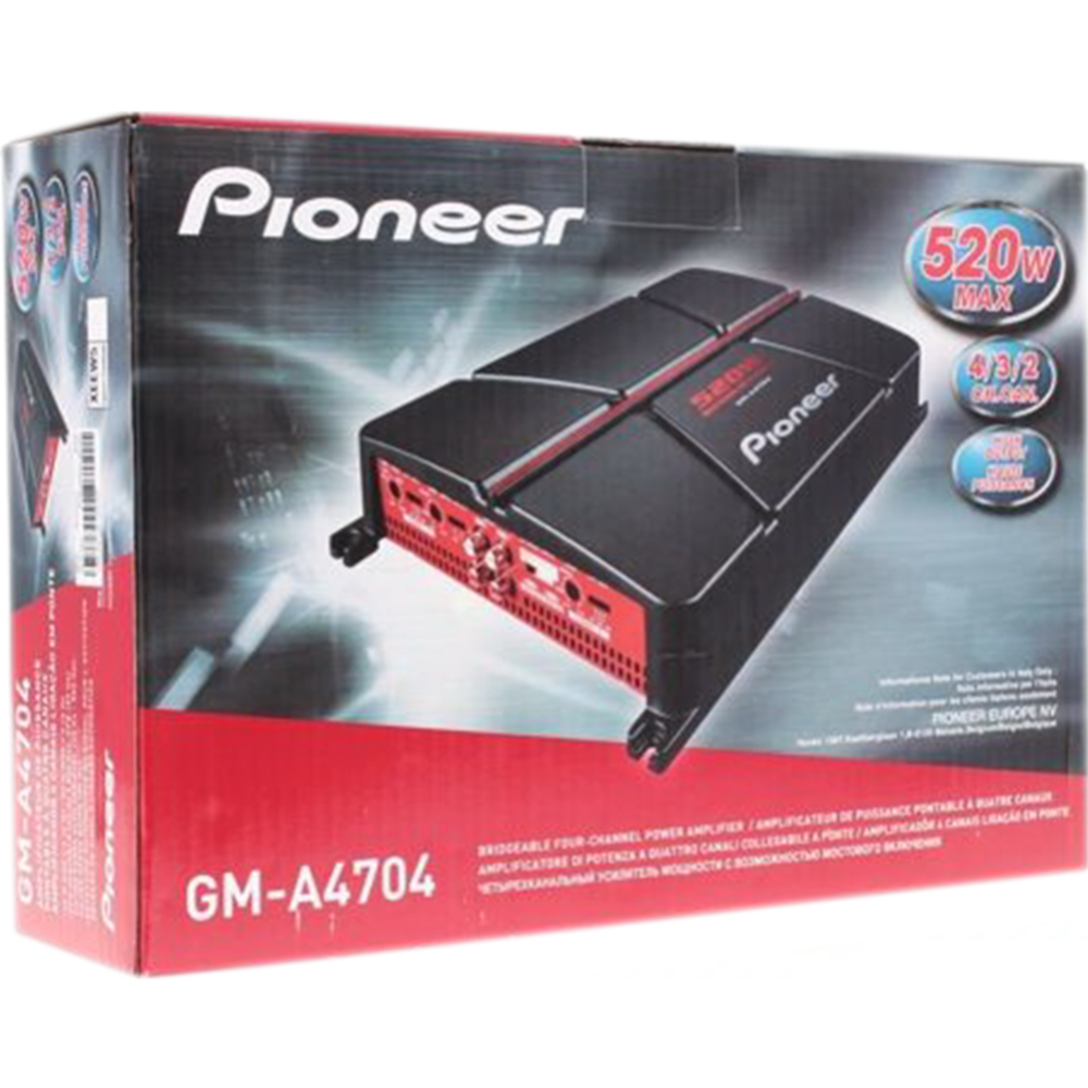 Автомобильный усилитель «Pioneer» GM-A4704