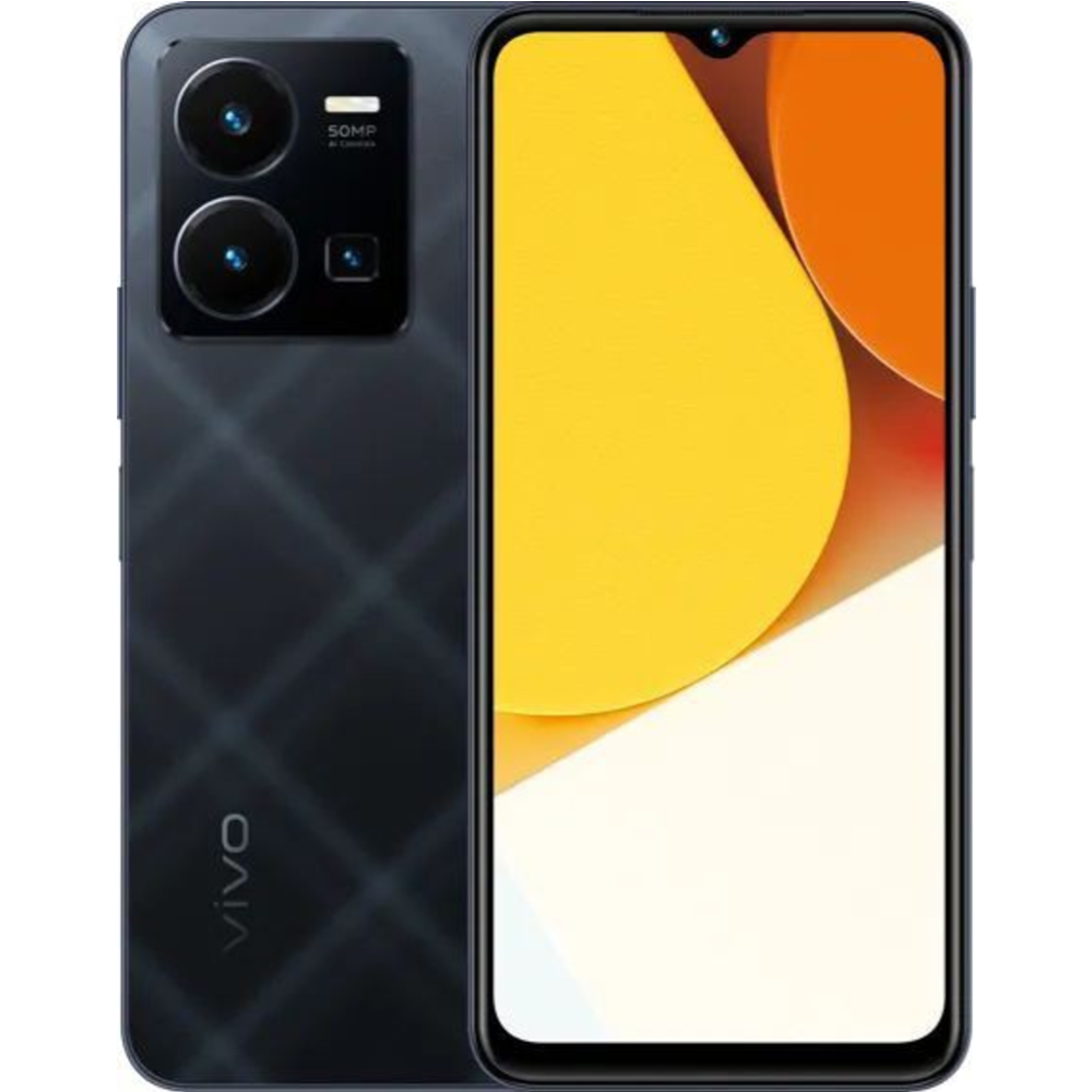 Смартфон «Vivo» Y35 4/128GB, V2205, agate black купить в Минске: недорого,  в рассрочку в интернет-магазине Емолл бай