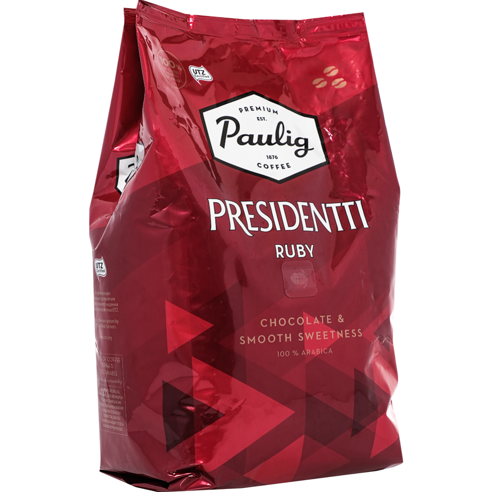 Кофе в зернах «Paulig» Presidentti Ruby, 1 кг
