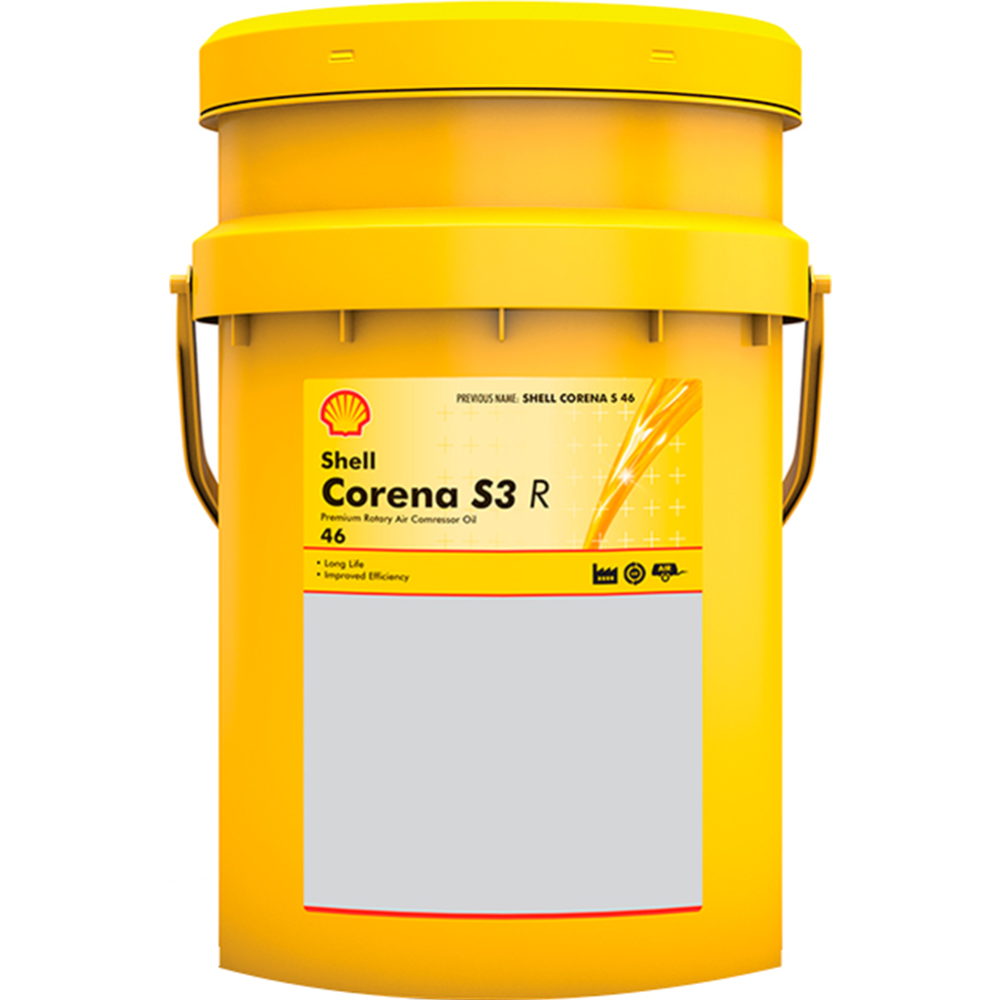 Компрессорное масло «Shell» Corena S3 R 46, 550026559, 20 л