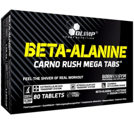 Бета-аланин Olimp Beta-Alanine Carno Rush Mega Tabs - 80 таблеток