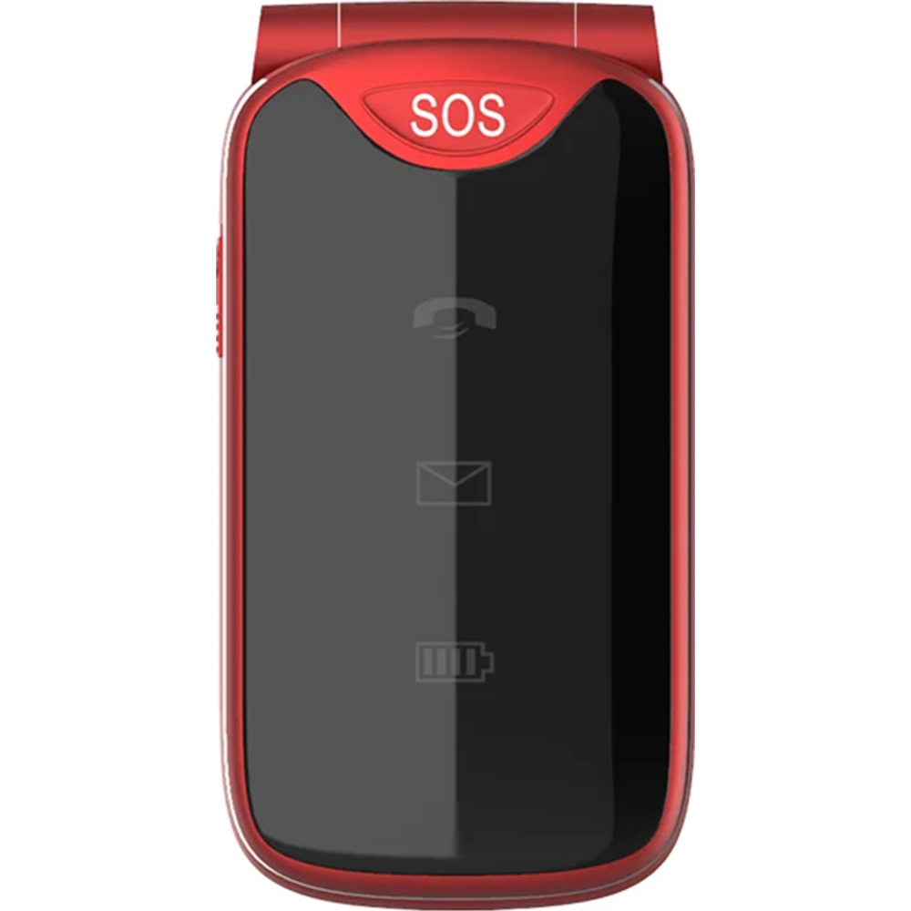 Мобильный телефон «Maxvi» E 6 + ЗУ WC-111, Red