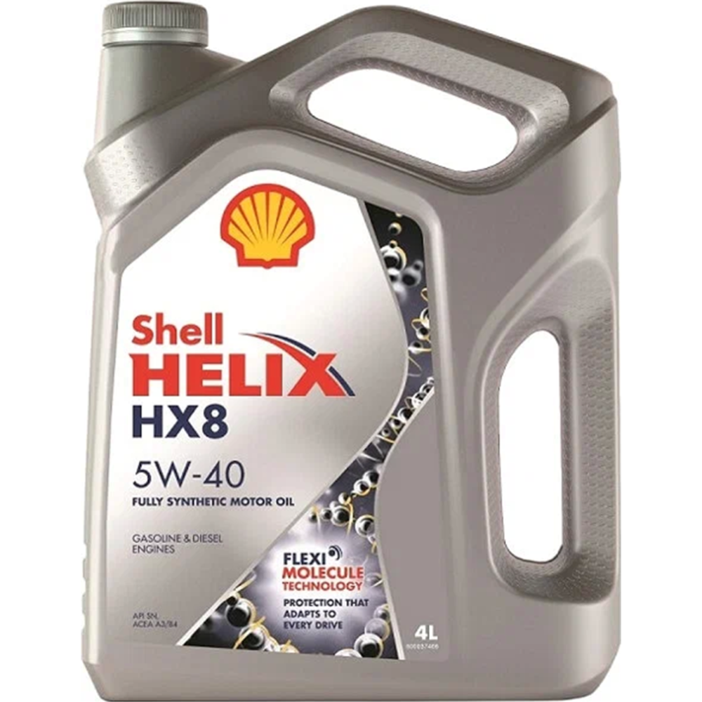 Моторное масло «Shell» Helix HX8 5W-40, 550070336, 4 л
