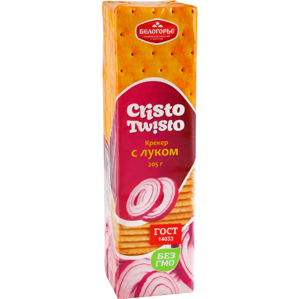 Крекер «Белогорье» Cristo Twisto, с луком, 205 г #0