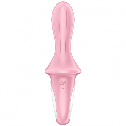 Расширяющийся анальный смарт-вибратор Satisfyer Air Pump Booty 5+ розовый