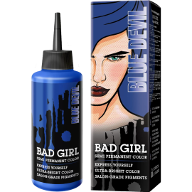 Оттеночный бальзам «Bad Girl» Blue devil, синий, 150 мл