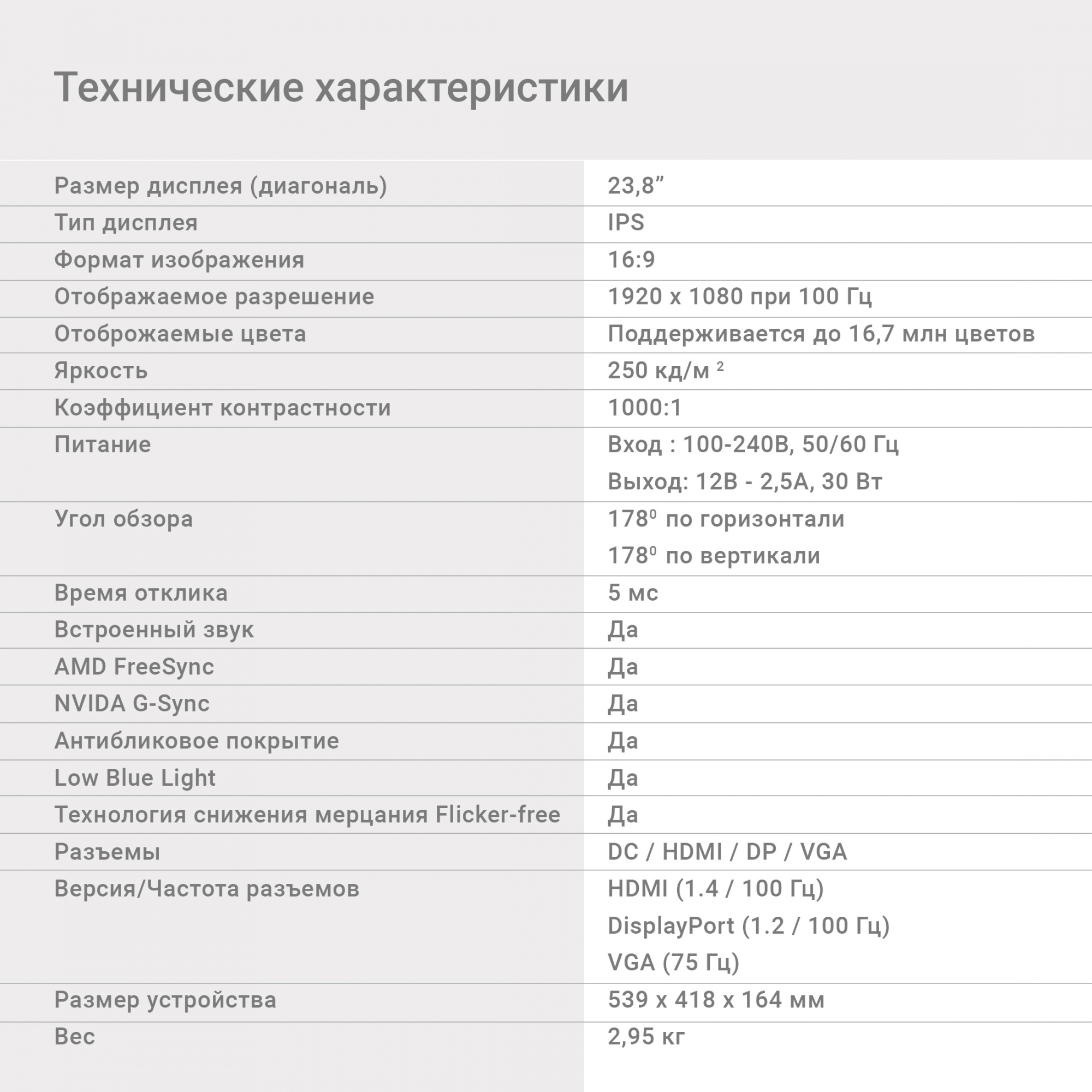 Монитор Digma 23.8" Progress 24P501F