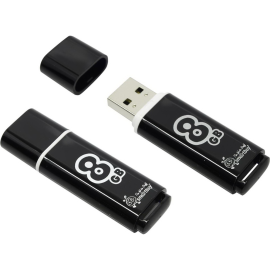 Накопитель USB «Smartbuy» SB8GBGS-K