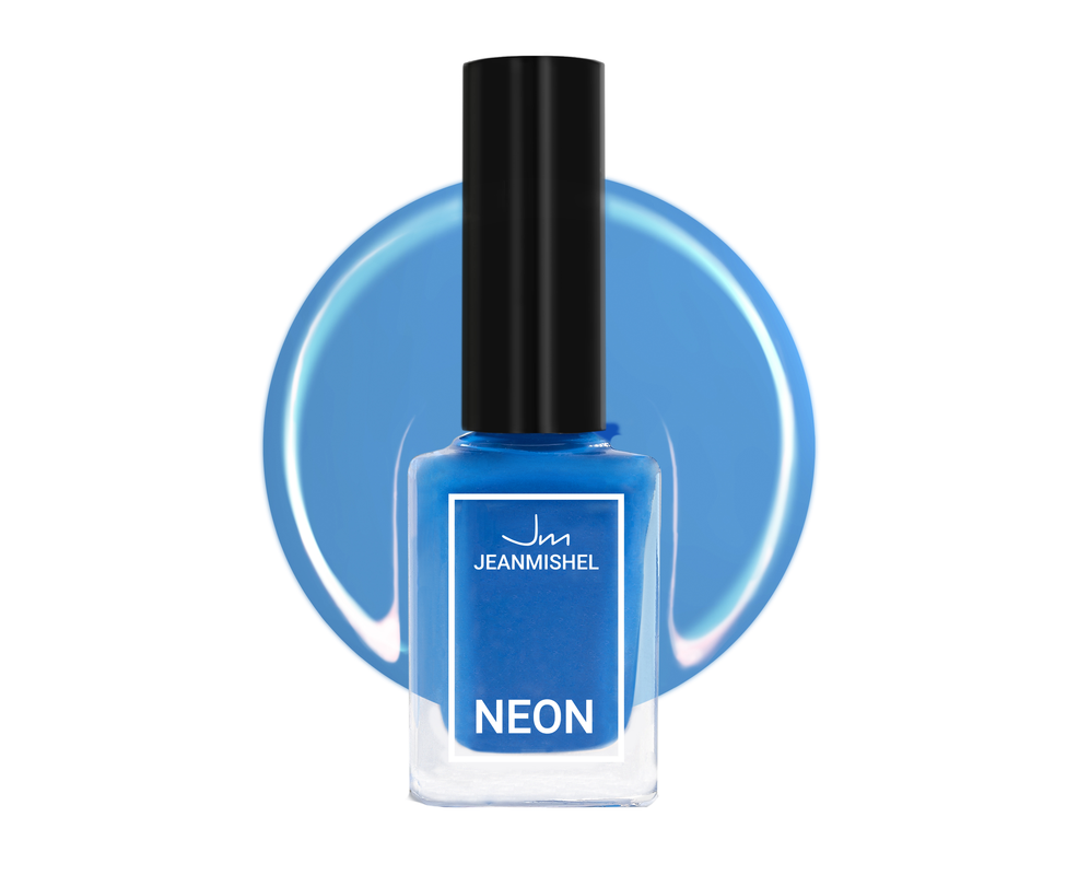 Лак для дизайна ногтей NEON тон 341 Blueberry blue